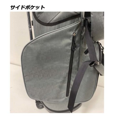 スタンド式キャディバッグ ゴルフバッグ セルフスタンド フル