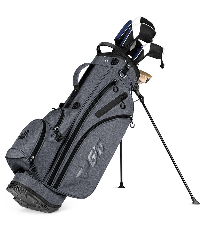 スタンド式キャディバッグ ゴルフ収納バッグ 軽量 撥水 フルレングス