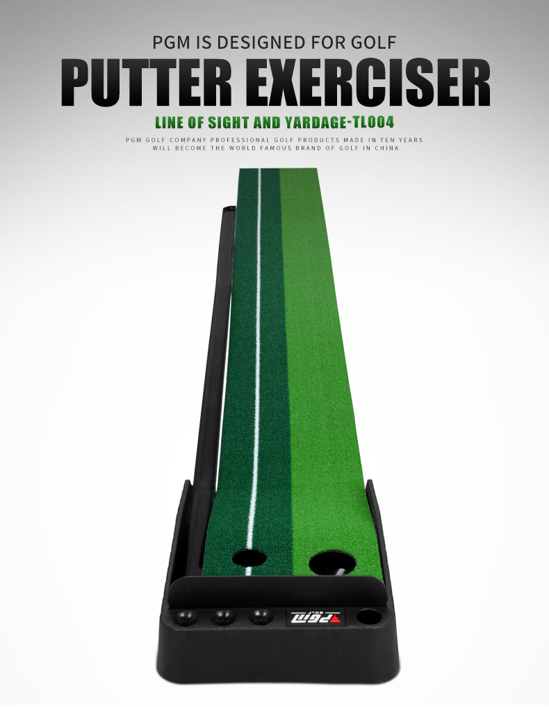 ゴルフ パター 練習 パット マット パターマット 自動返球機能 ライン