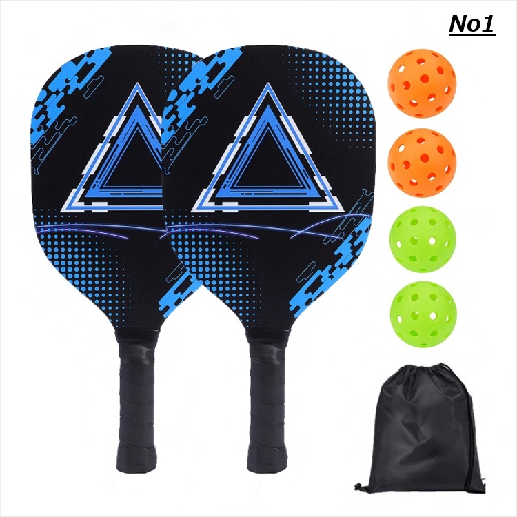 ピックルボール パドル 軽量ピクル ボール ラケット×2個 ボール4個付き