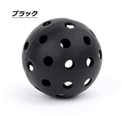 ピックルボール ボールセット 40穴 アウトドア用 6個入り グリーン