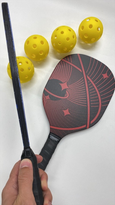 GAMMA ダーツ複合ピックルボールパドル:ピクルスボールパドル インドア＆アウトドアプレイ用 USAPA承認ラケット 大人＆子供用 ブラック/イエロー GAMMA ダーツ複合ピックルボールパドル:ピクルスボールパドル インドア