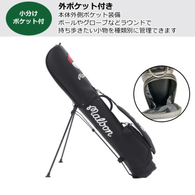 Cougerハーフスタンド・キャディバッグ新品未使用 デラックスキャリー スタンドキャディバッグ(【男性】キャディバッグ