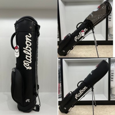 ハーフスタンドキャディバッグ スタンド式 ゴルフバッグ メンズ