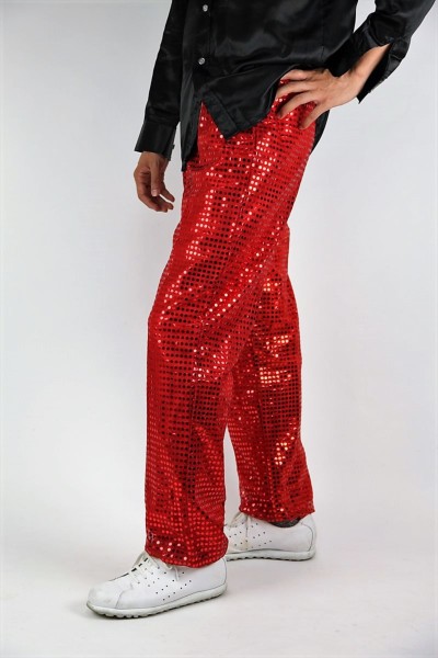 40 N°21 スパンコール パンツ 赤 40 N°21 スパンコール パンツ 赤 